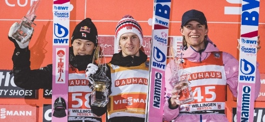 Royu Kobayashi  Halvor Granerud  Daniel Andre 