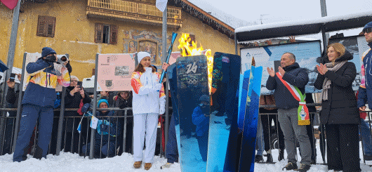 Die olympische Bewegung erreicht im Rahmen der Winterspiele 2026 auch Predazzo